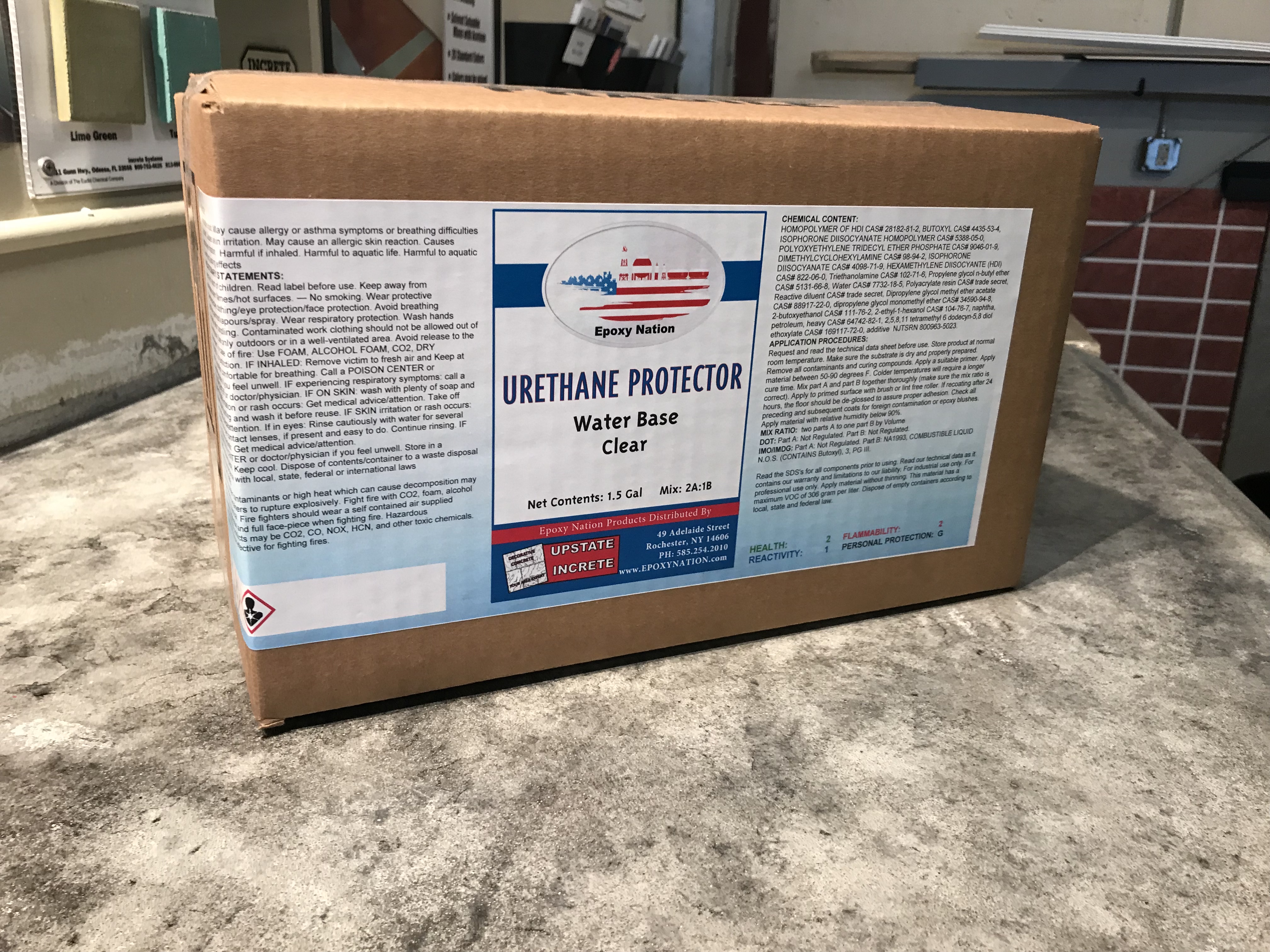 Urethane Protector Water Based to EpoxyNation