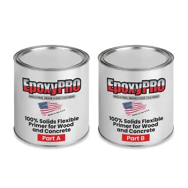 Flexible Epoxy Primer 2 Gallon Kit for Wood or Concrete Up To 320 SF