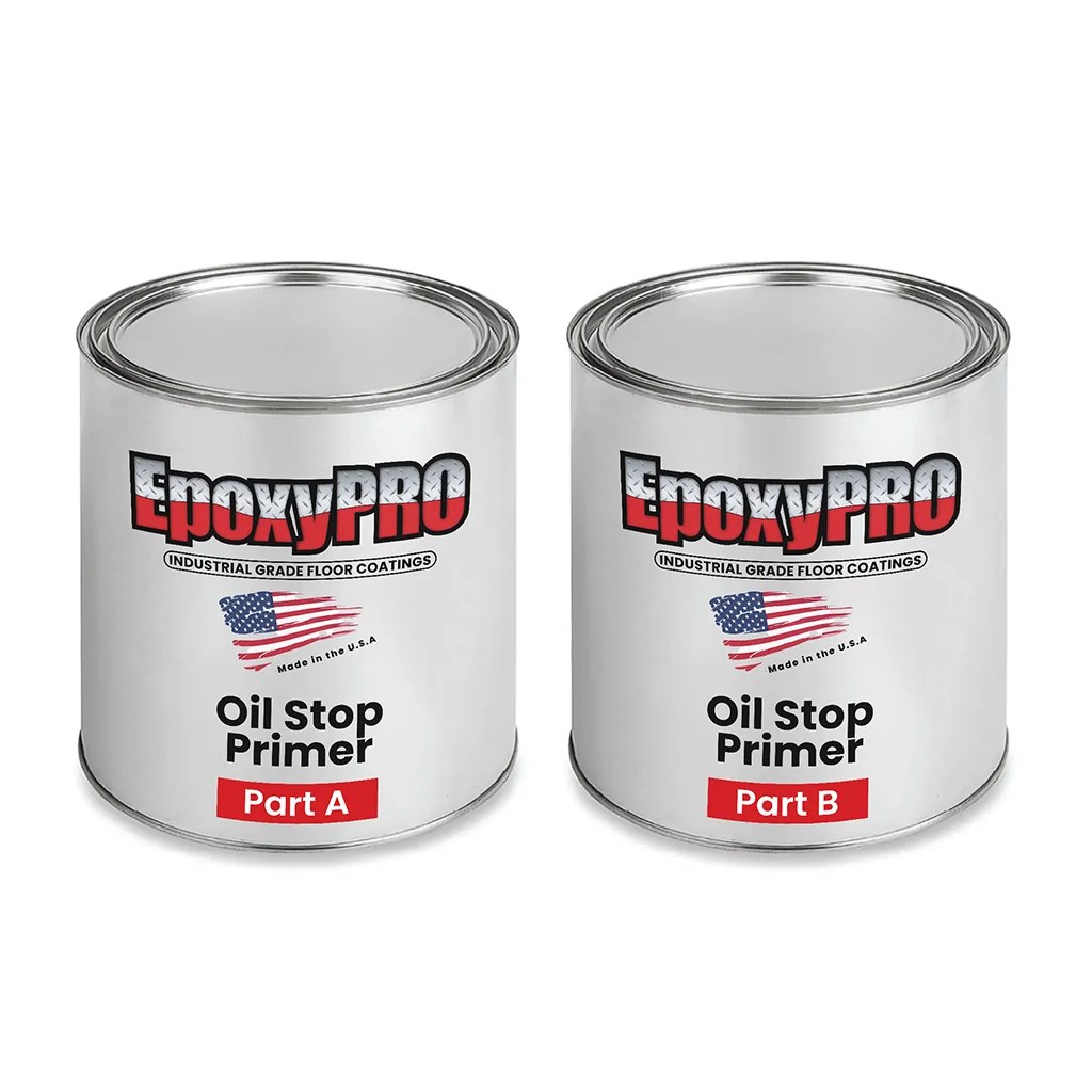 Oil Stop Primer 2 Gallon Kit Up To 600 SF Epoxy Pro