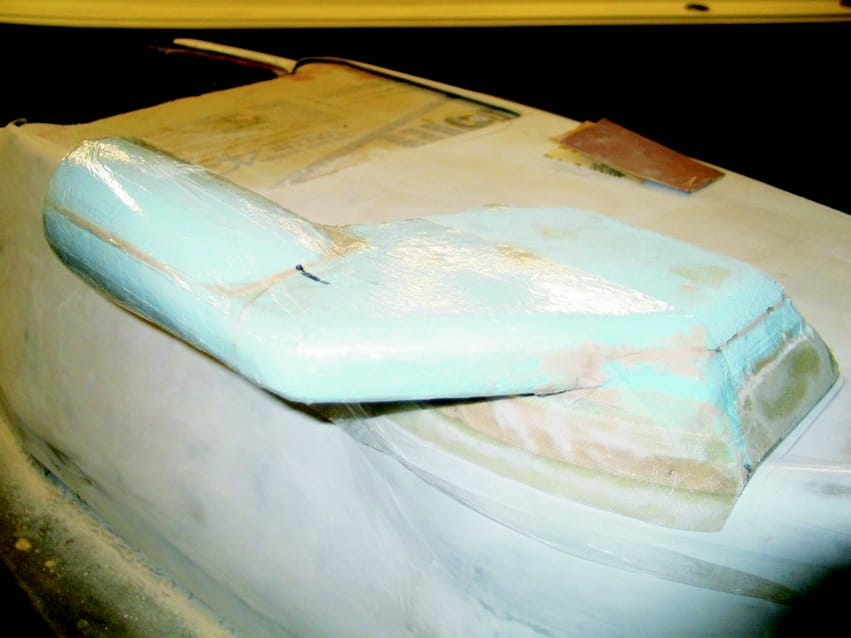 Fabricating an Air Scoop Epoxyworks