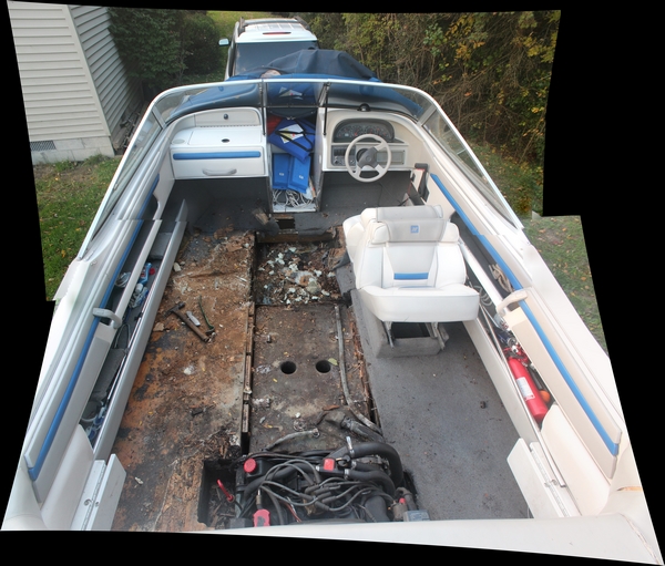 Cockpit Sole Repair Epoxyworks