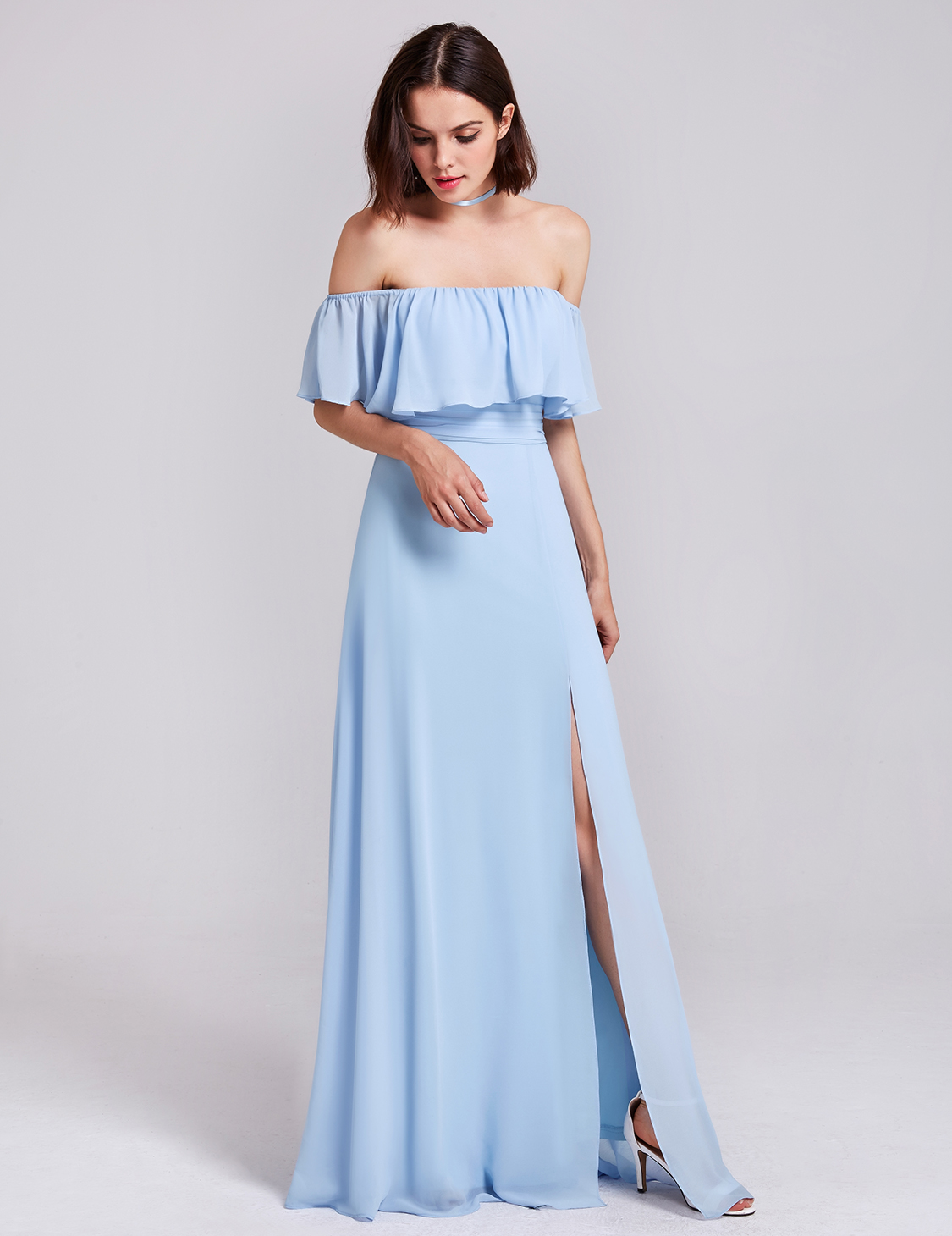 Hopetaft Beach Dresses Off Shoulder