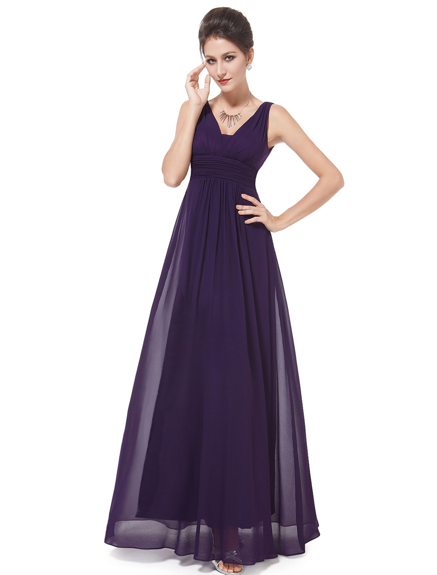 EverPretty Ladies Bridesmaid Evening Formal Long Party Dress UK Seller