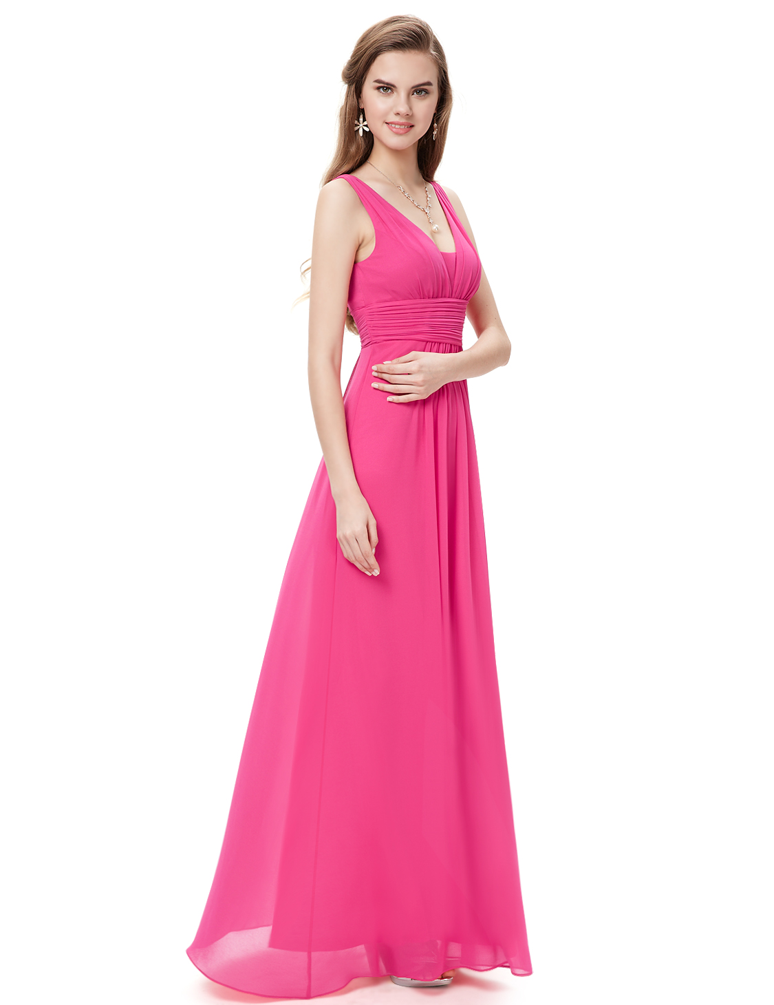 EverPretty Ladies Bridesmaid Evening Formal Long Party Dress UK Seller