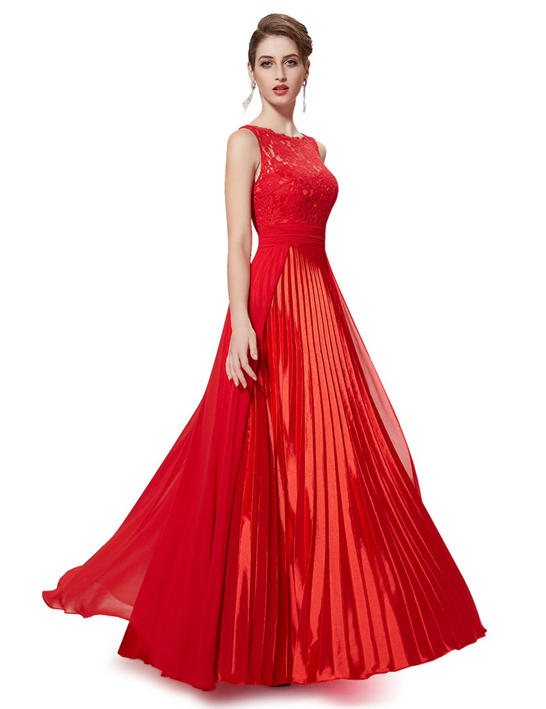 EverPretty Mother of Bride Dresses Long Lace Formal Evening Ball Gown