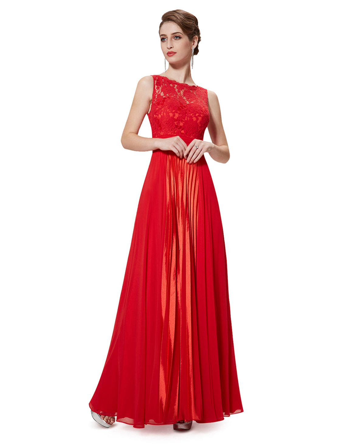 EverPretty Mother of Bride Dresses Long Lace Formal Evening Ball Gown