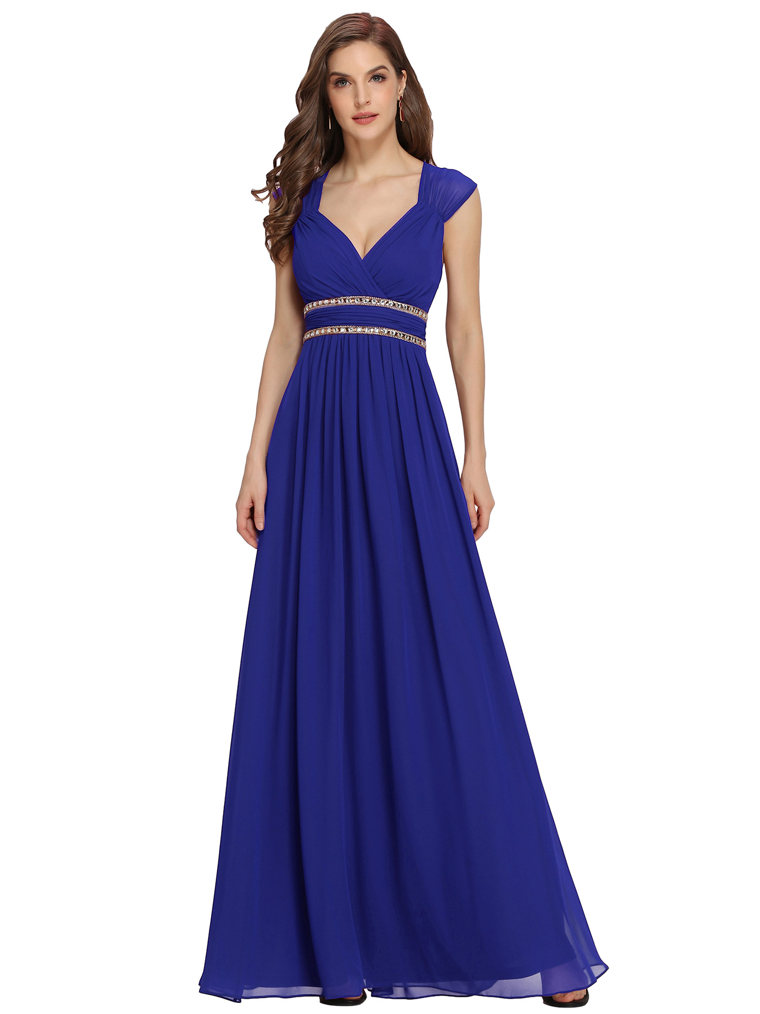 Ever Pretty US Women's Long Bridesmaid Evening Formal Party Prom