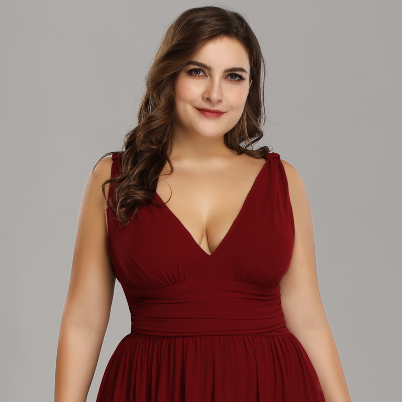 EverPretty US Long Chiffon Bridesmaid Dresses Formal Evening Prom