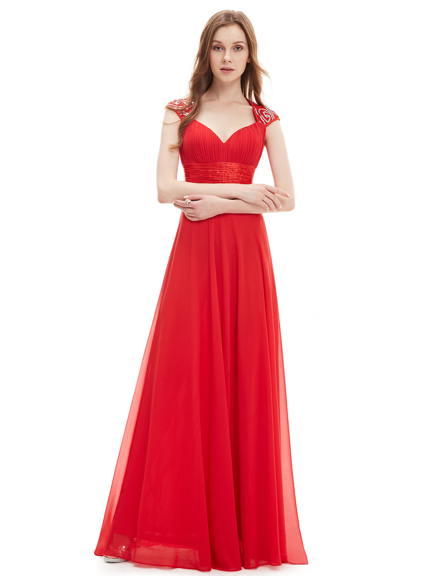 Ever Pretty Long Chiffon Wedding Bridesmaid Formal Party Evening