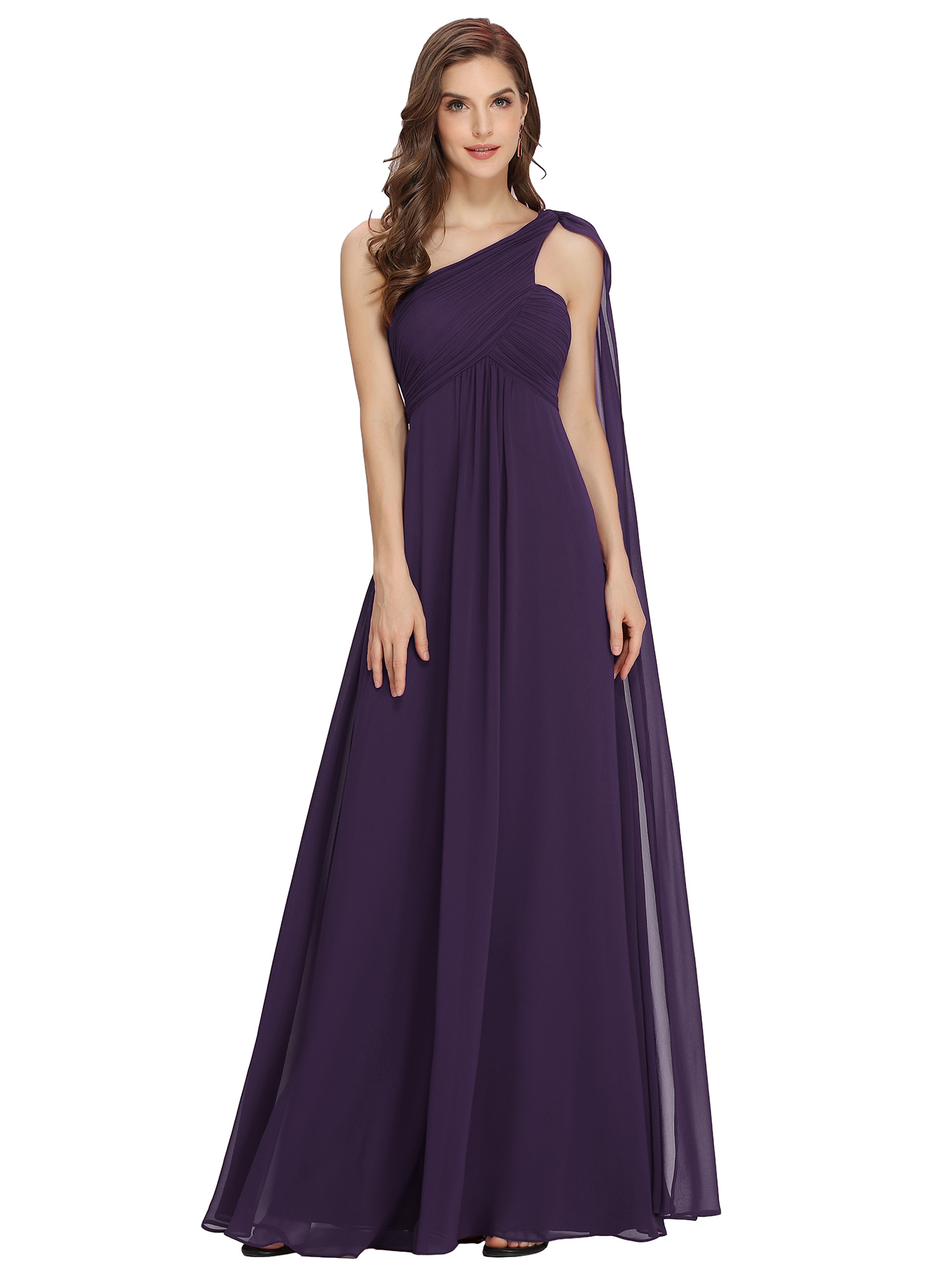 Oneshoulder Formal Evening Ball Gown Party Prom Bridesmaids Dresses