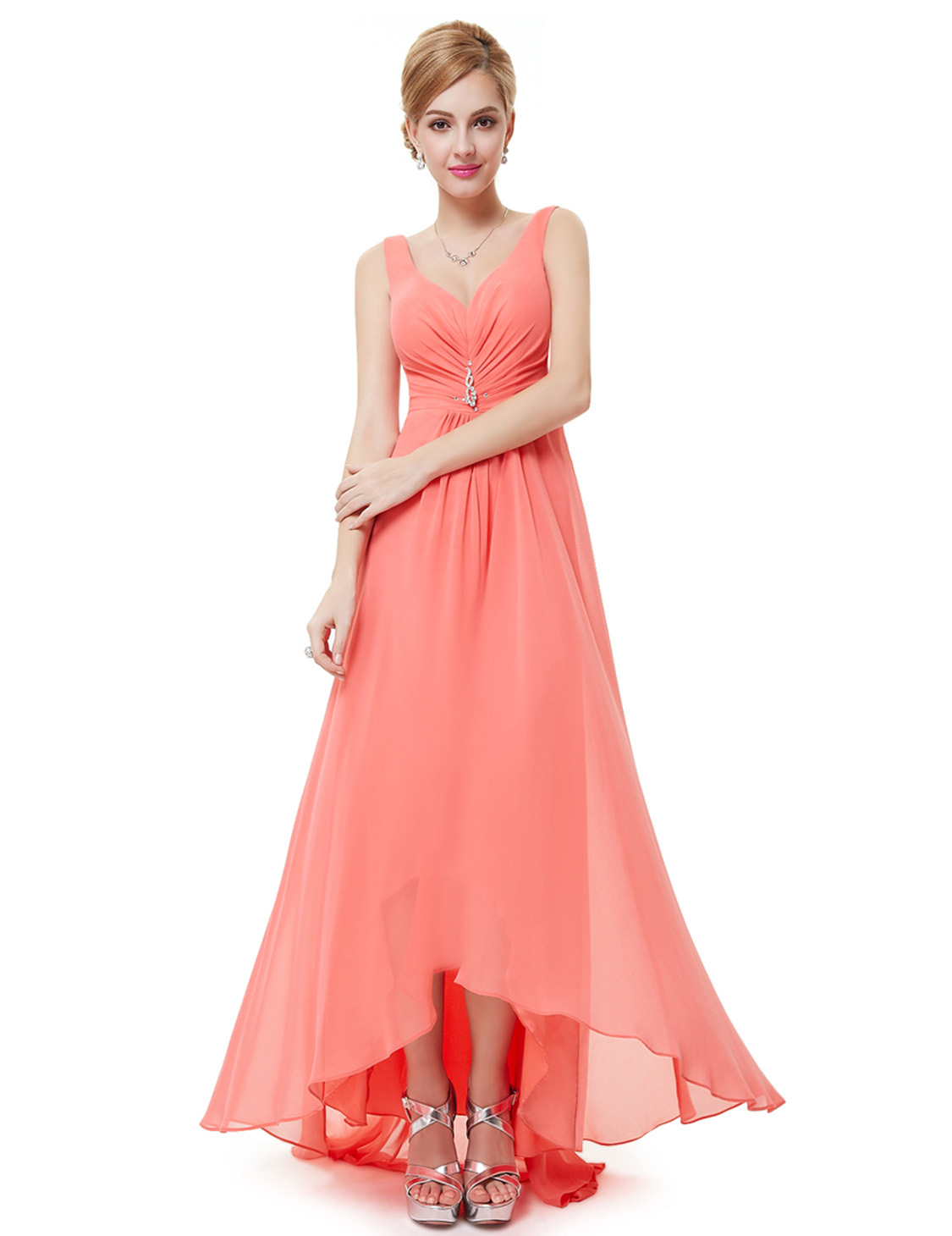 EverPretty US Seller Chiffon Mother of the Bride Dress Formal Evening