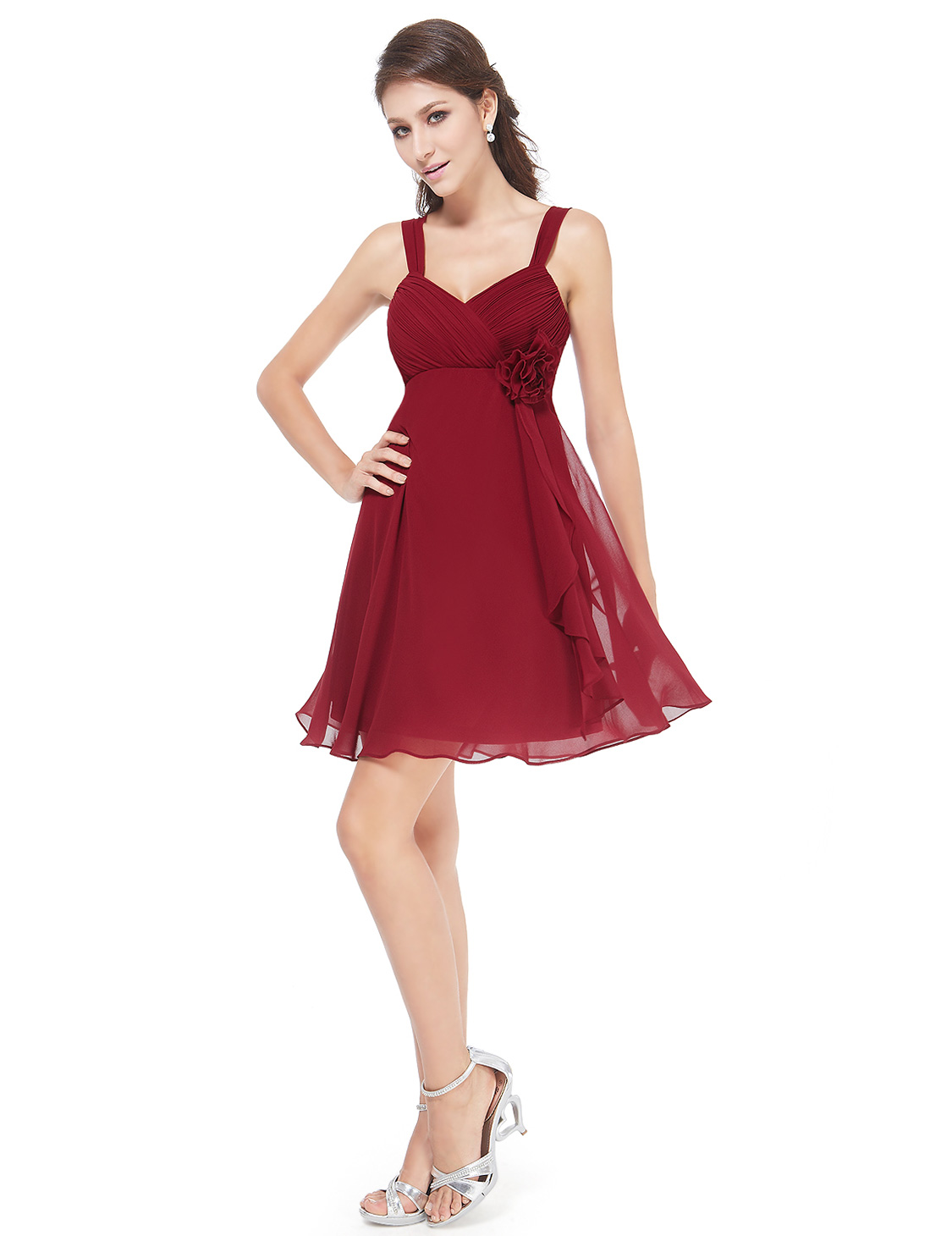 Short Cute Bridesmaid Cocktail Party Dresses 03266 US Seller