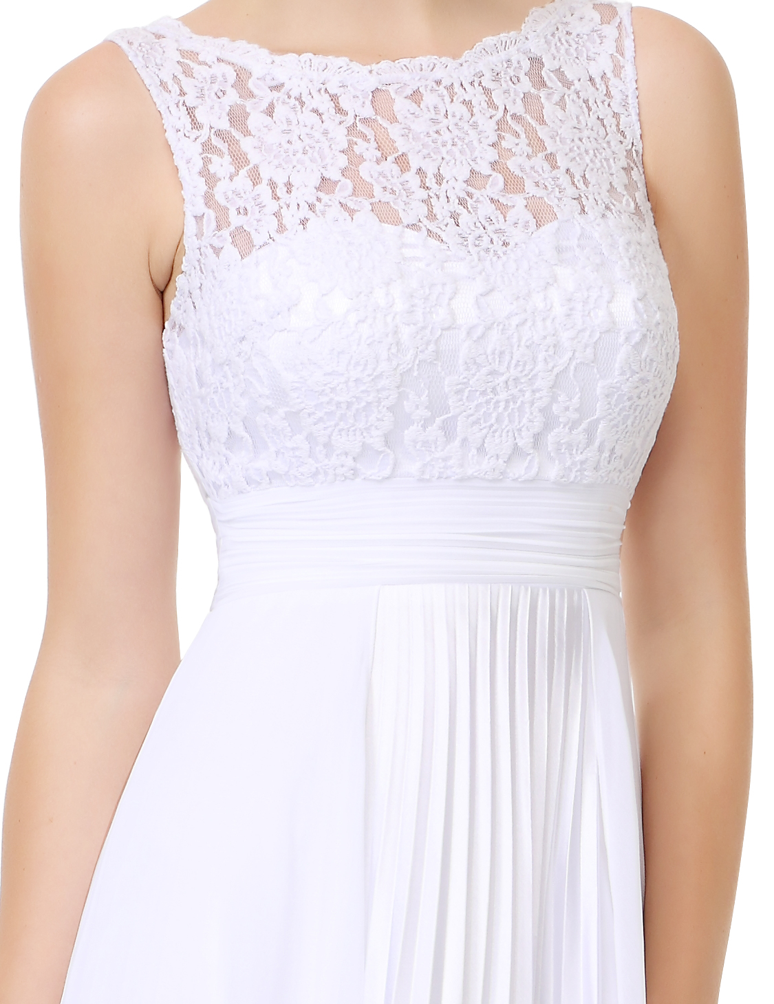 UK Women Lace Formal Long Evening Party Dress Cocktail Prom Gowns 08352