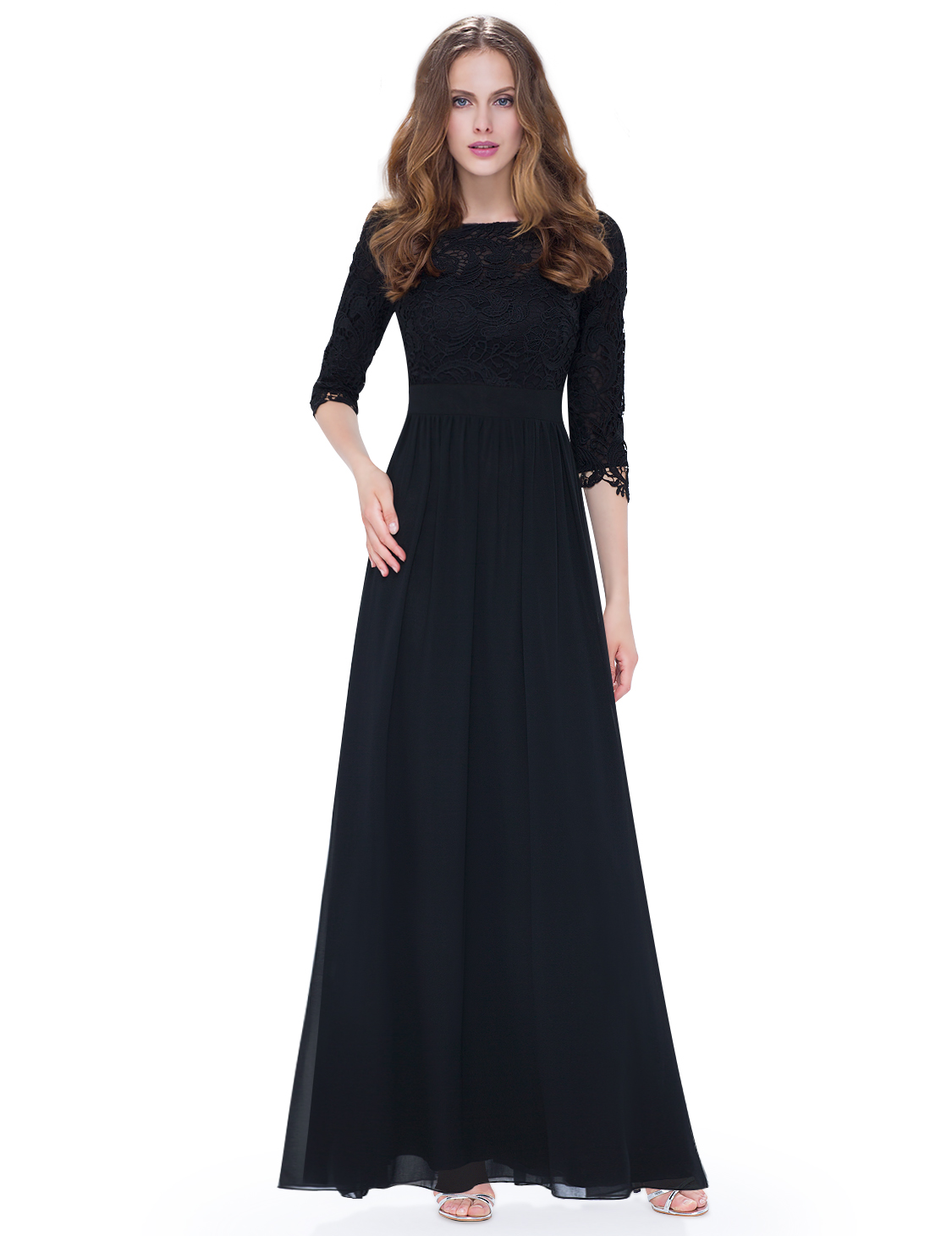 Ever Pretty Women Long Lace Evening Party Dress Bridesmaid Prom Dresses