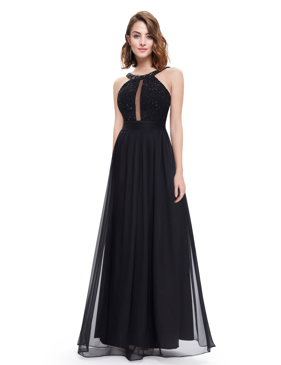 UK Halter Bridesmaid Cocktail Party Dress Evening Prom Gown 08572 Ever