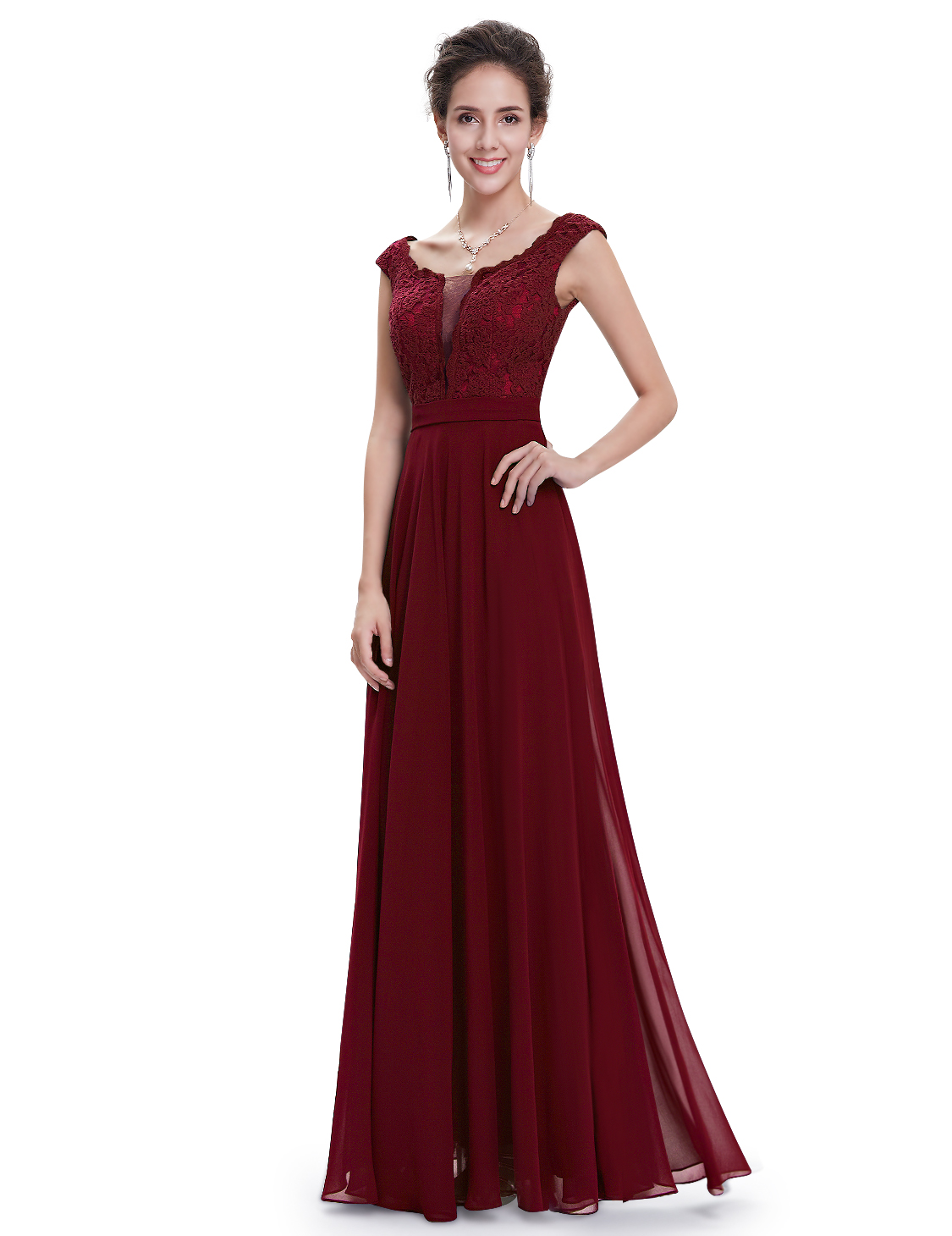 UK Long Elegant Formal Evening Party Dress Cocktail Prom Gown 08628