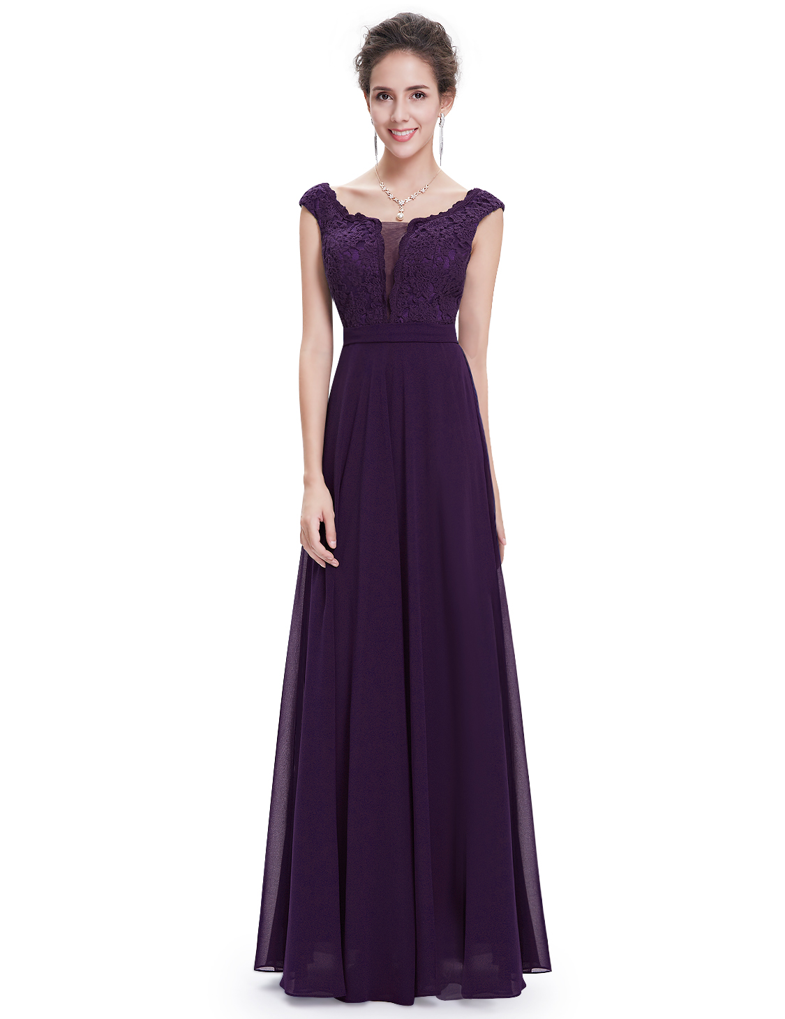 UK Long Elegant Formal Evening Party Dress Cocktail Prom Gown 08628