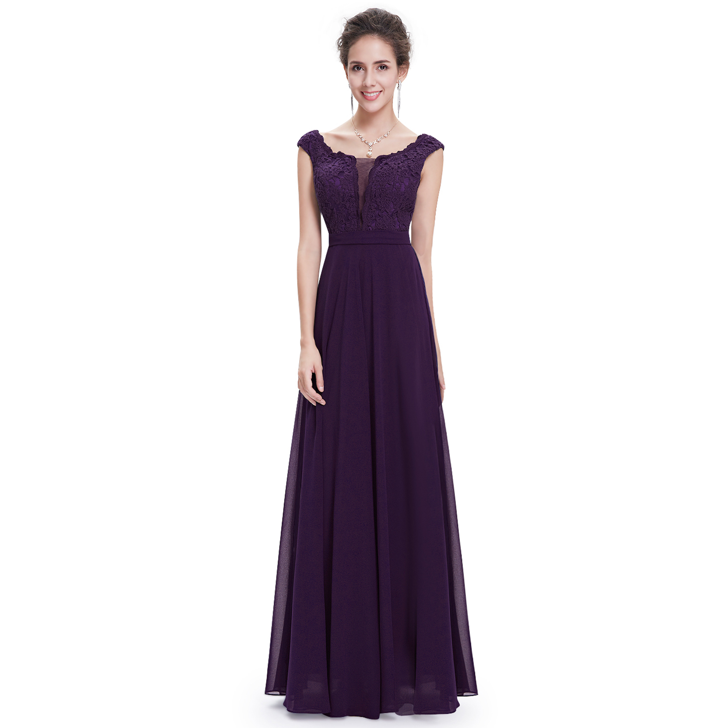UK Long Elegant Formal Evening Party Dress Cocktail Prom Gown 08628