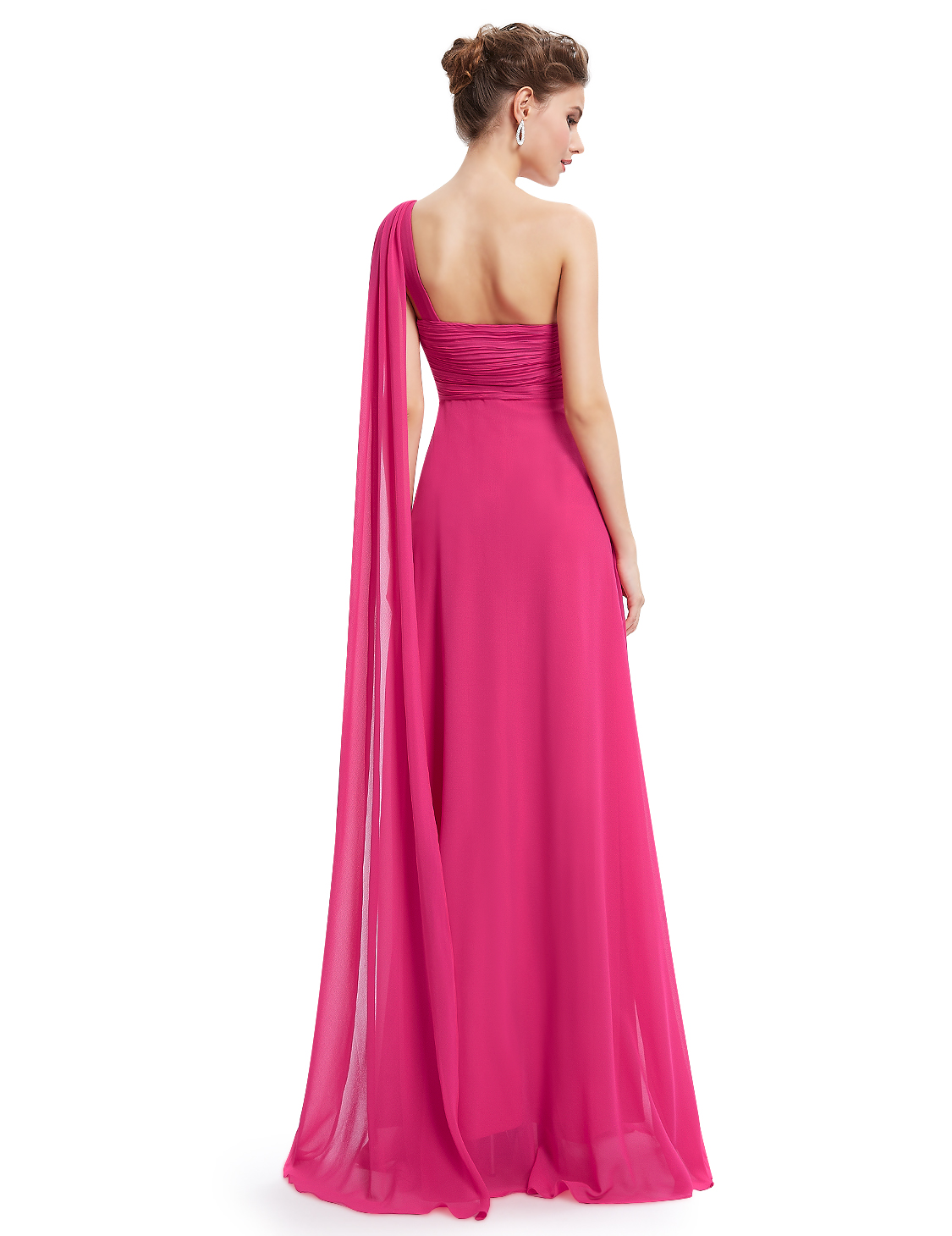 Long Women Chiffon Formal Evening Party Dresses Bridesmaid Ball Gown
