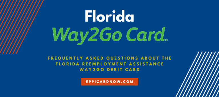 Florida Way2Go Card Balance Check EPPICard Help Now