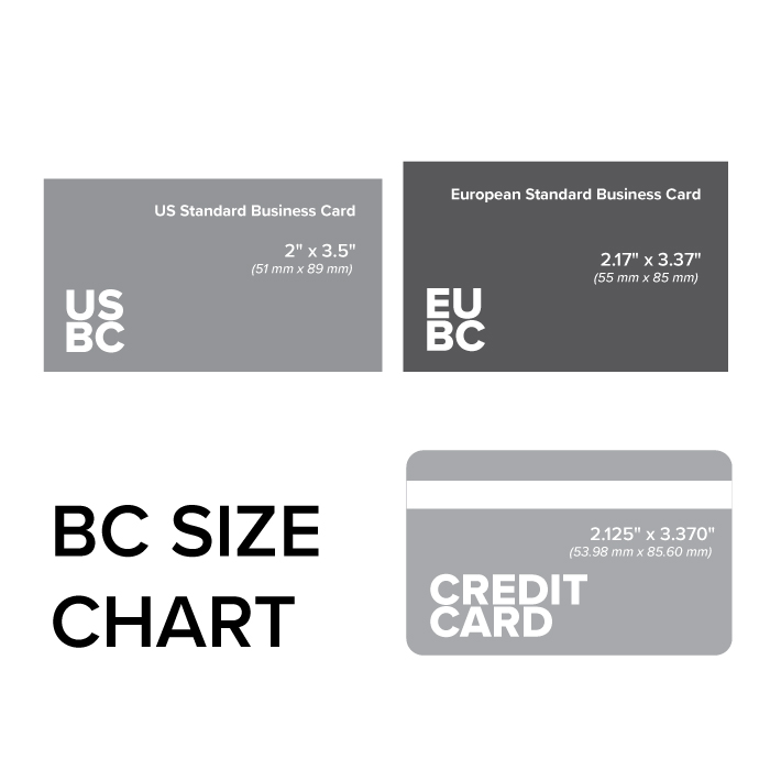 Universal Printing European Business Cards