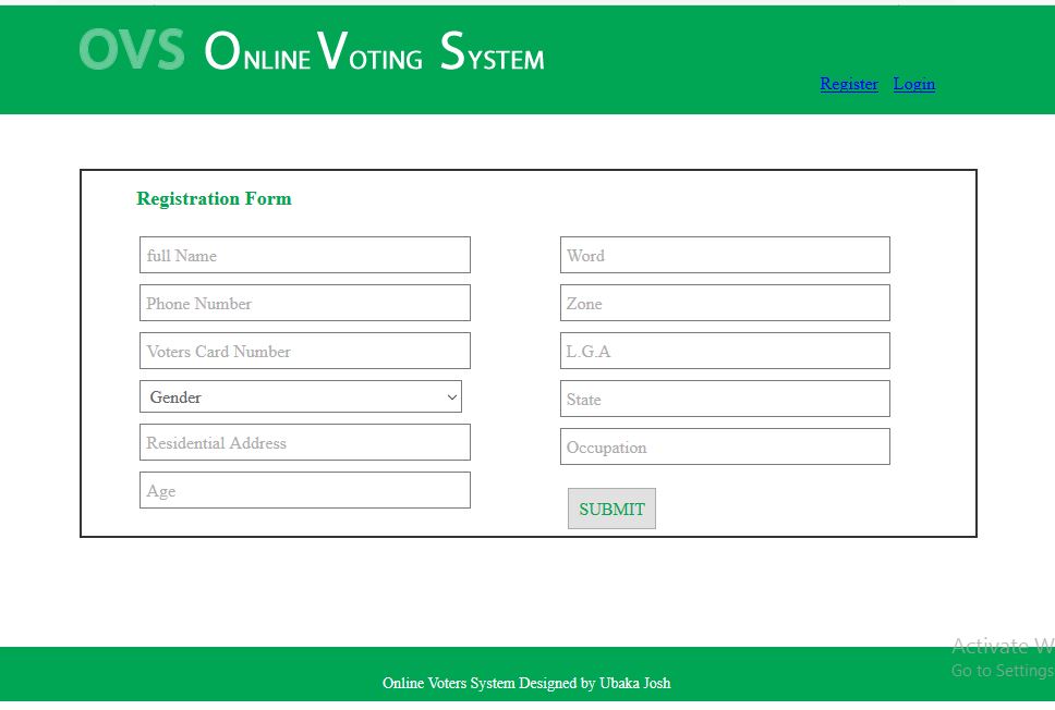 DESIGN AND IMPLEMENTATION OF WEB BASED VOTING SYSTEM GOUNI Repository