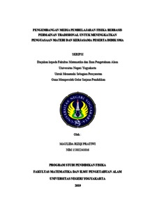 Pengembangan Media Pembelajaran Fisika Berbasis Permainan Tradisional Untuk Meningkatkan Penguasaan Materi Dan Kerjasama Peserta Didik Sma - Lumbung Pustaka Uny