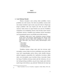 Pendidikan Karakter Dalam Perspektif Islam Karya Abdul Majid Dan Dian Andayani Dan Relevansinya Dengan Kurikulum Pai Smp - Walisongo Repository