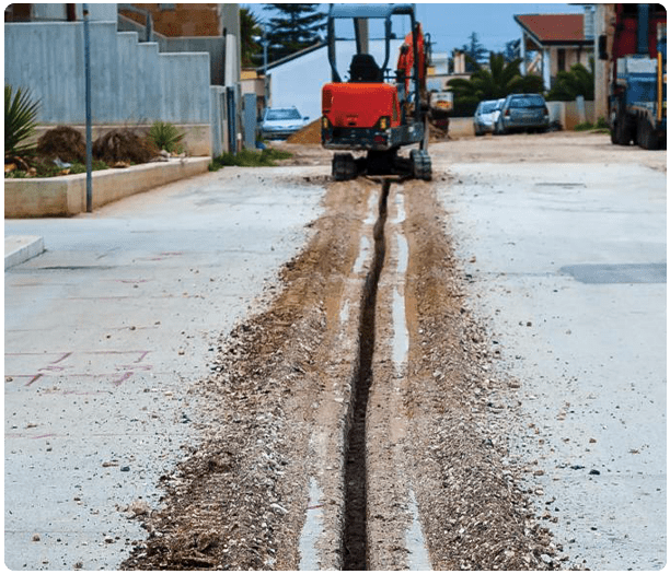 Fiber Optic Cable Laying EPS Electric Power Synergies LLC