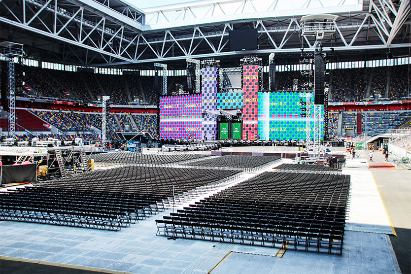 Chairs For Concerts Maximize the visitor comfort now EPS