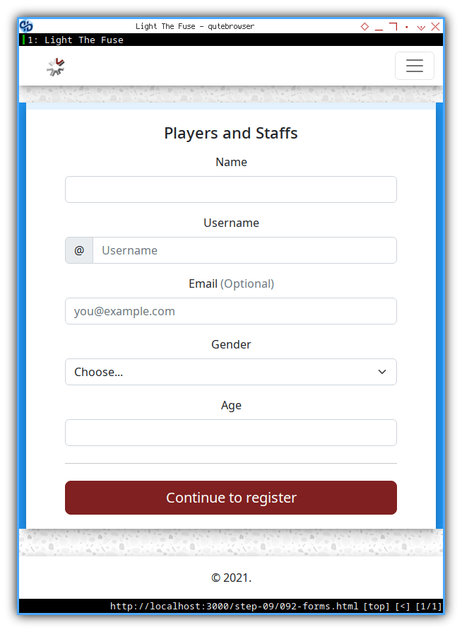 Bootstrap Form