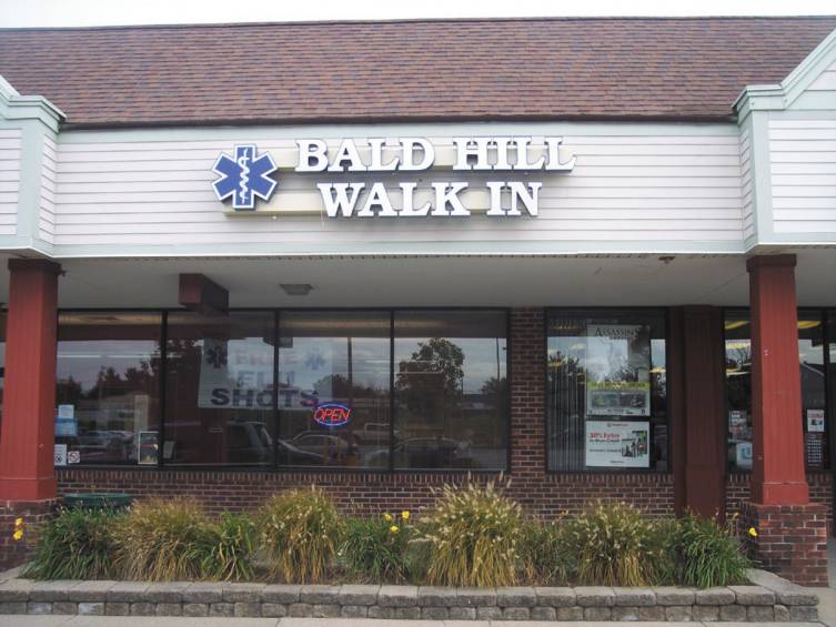 Bald Hill WalkIn & Primary Care Now open in the Cowesett Shopping