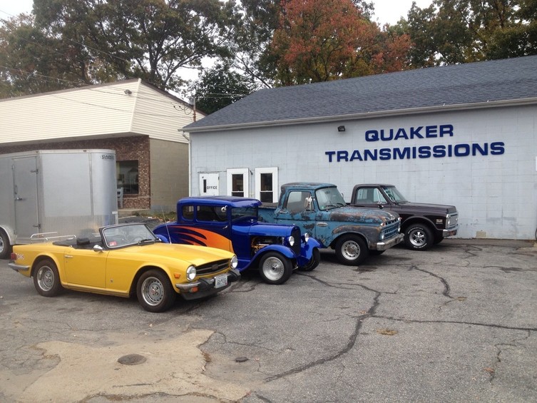 Quaker Transmissions They do it all, from oil changes to all major