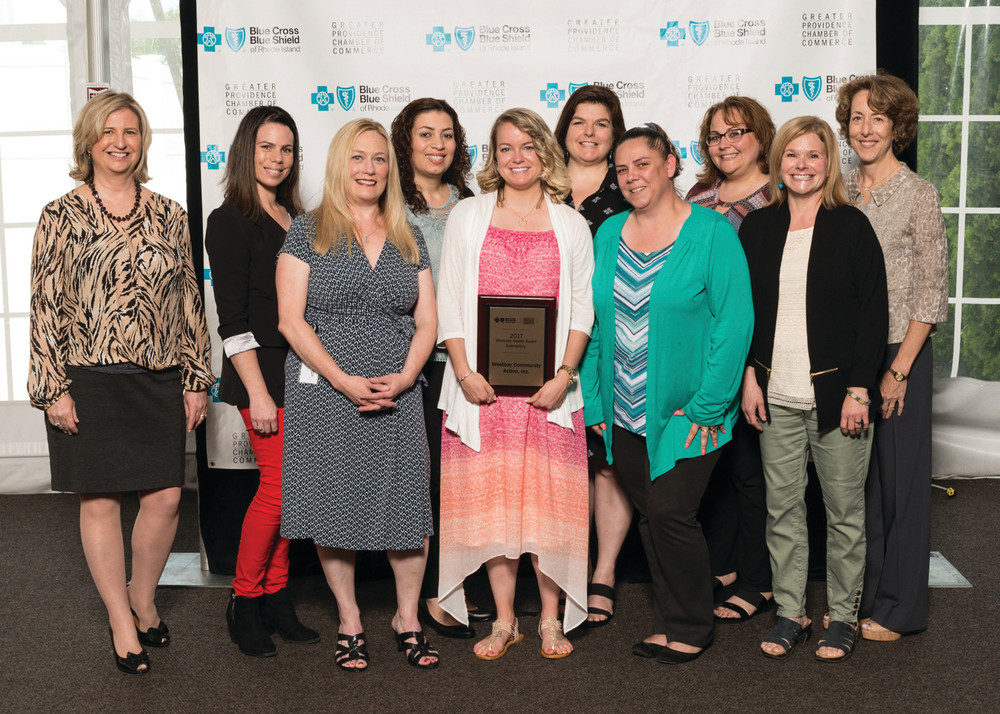 Westbay Community Action recognized with worksite health award