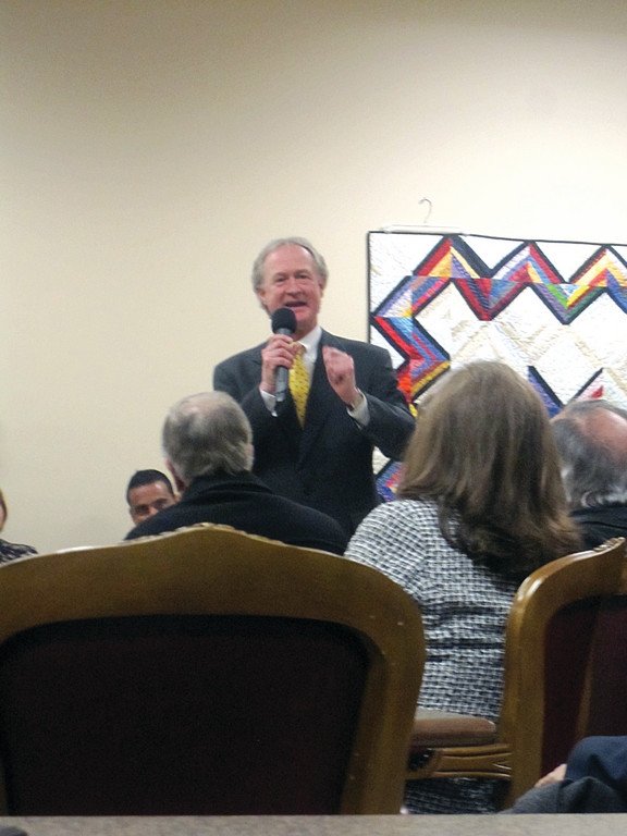 Chafee's Rhode Trip runs through Johnston Johnston Sun Rise