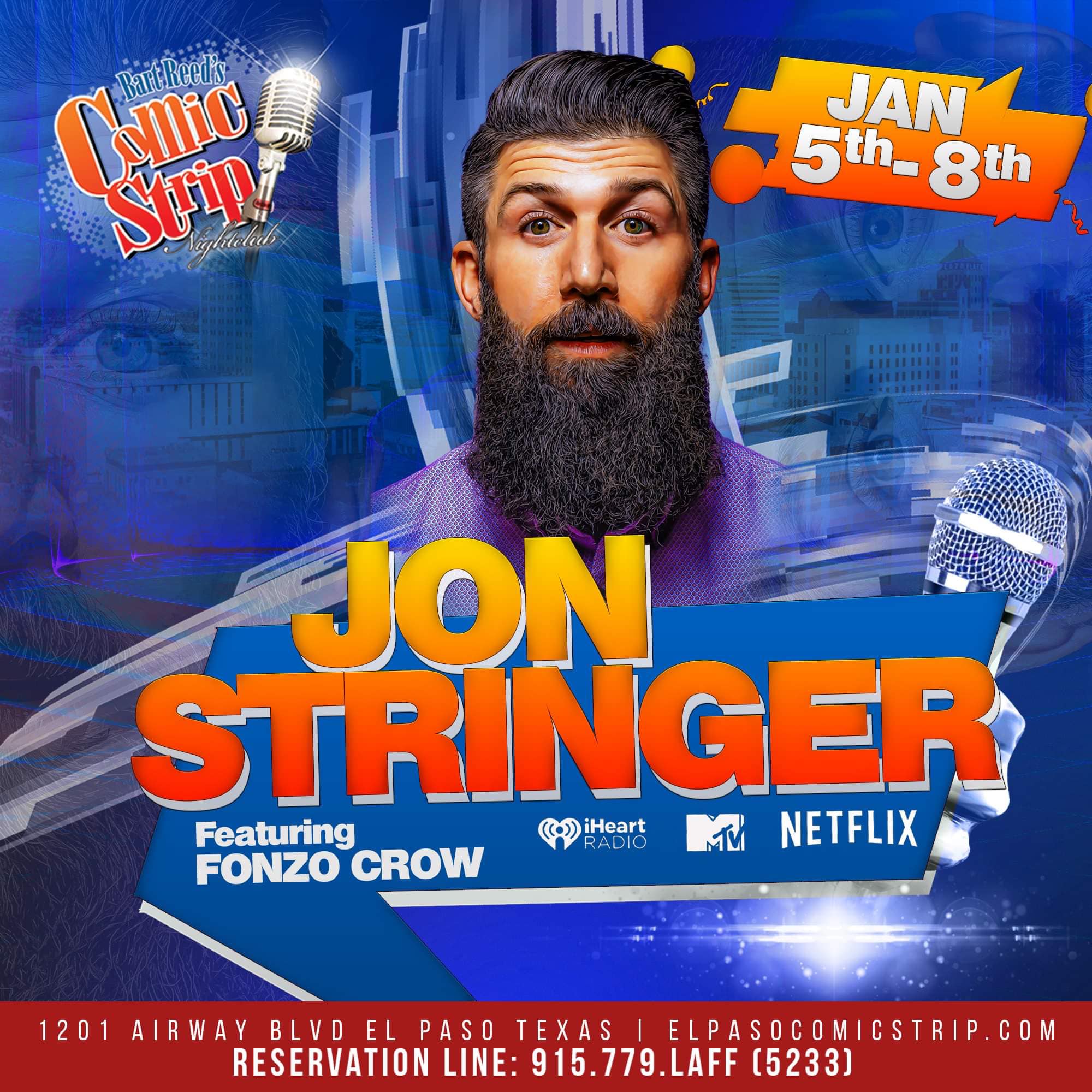 Jon Stringer at El Paso Comic Strip EPStuff