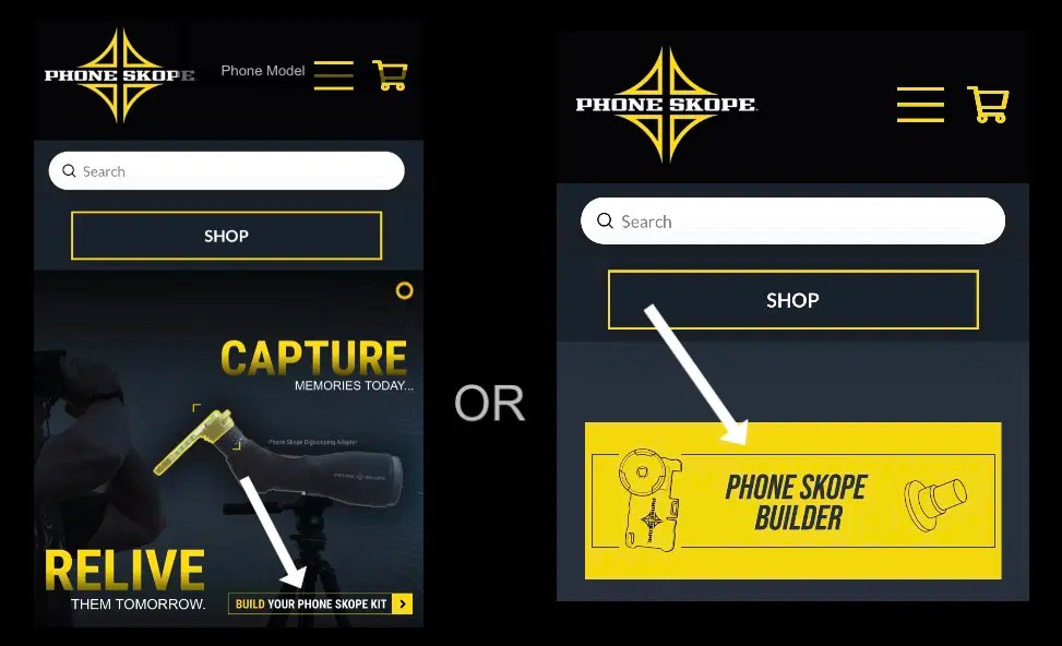 Simple Yet Magic The Phone Skope Builder Page Phone Skope