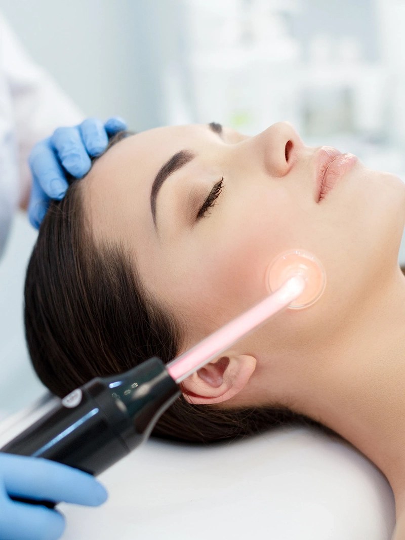 High Frequency facial treatment in Plymouth at EQ Lounge