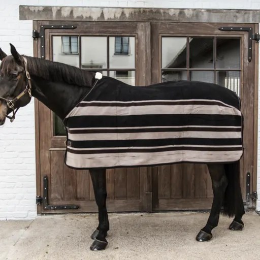 Kentucky Horsewear Fleece Rug Heavy Stripes EquusVitalis