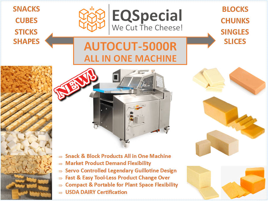 Introducing the AutoCut5000R Dream Cheese Cutting Machine