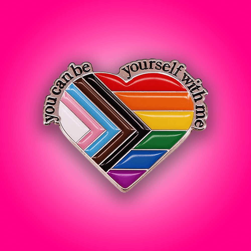 You Be You Heart Badge EqualiTee