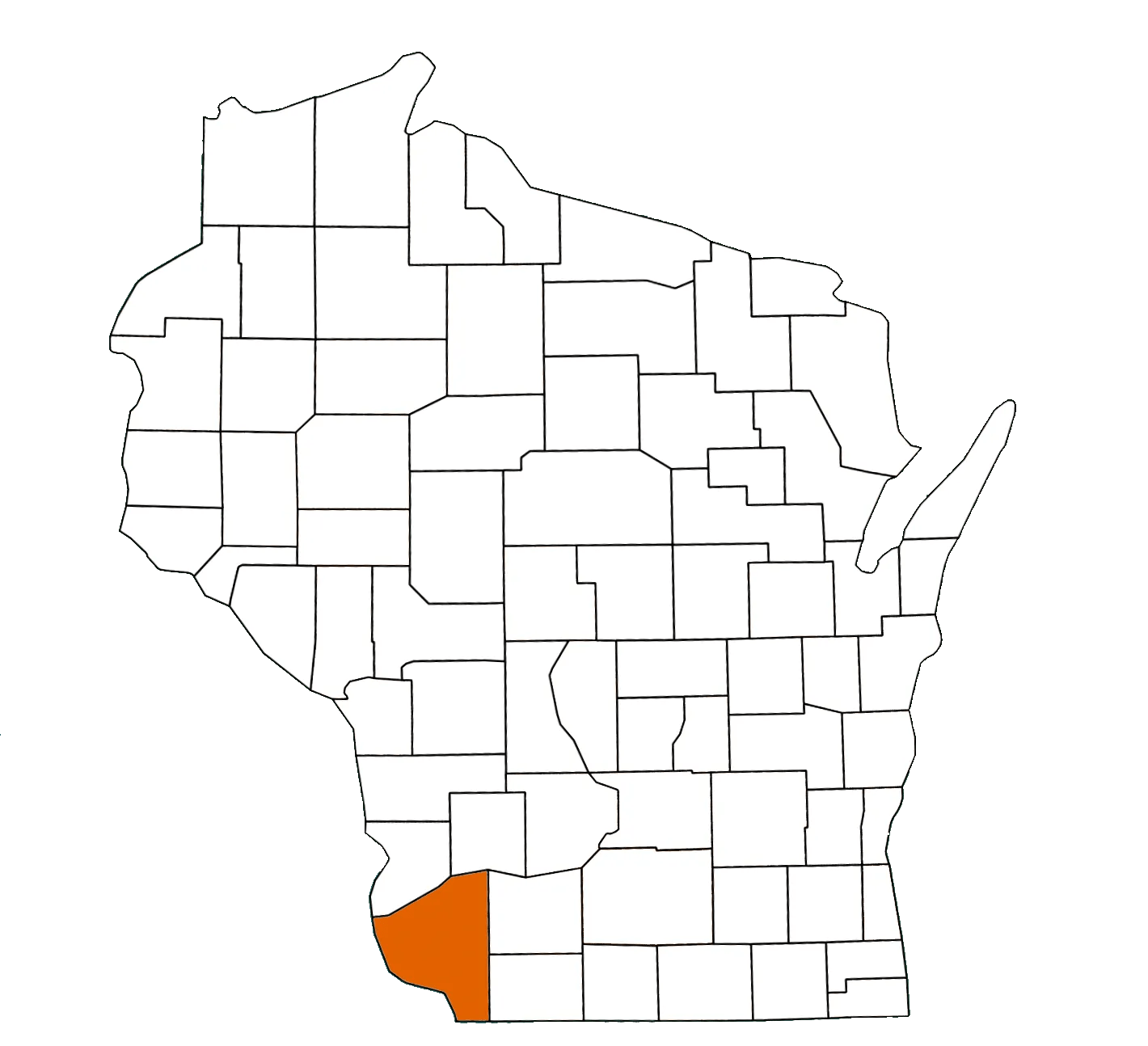 Grant County Wisconsin Equality Map