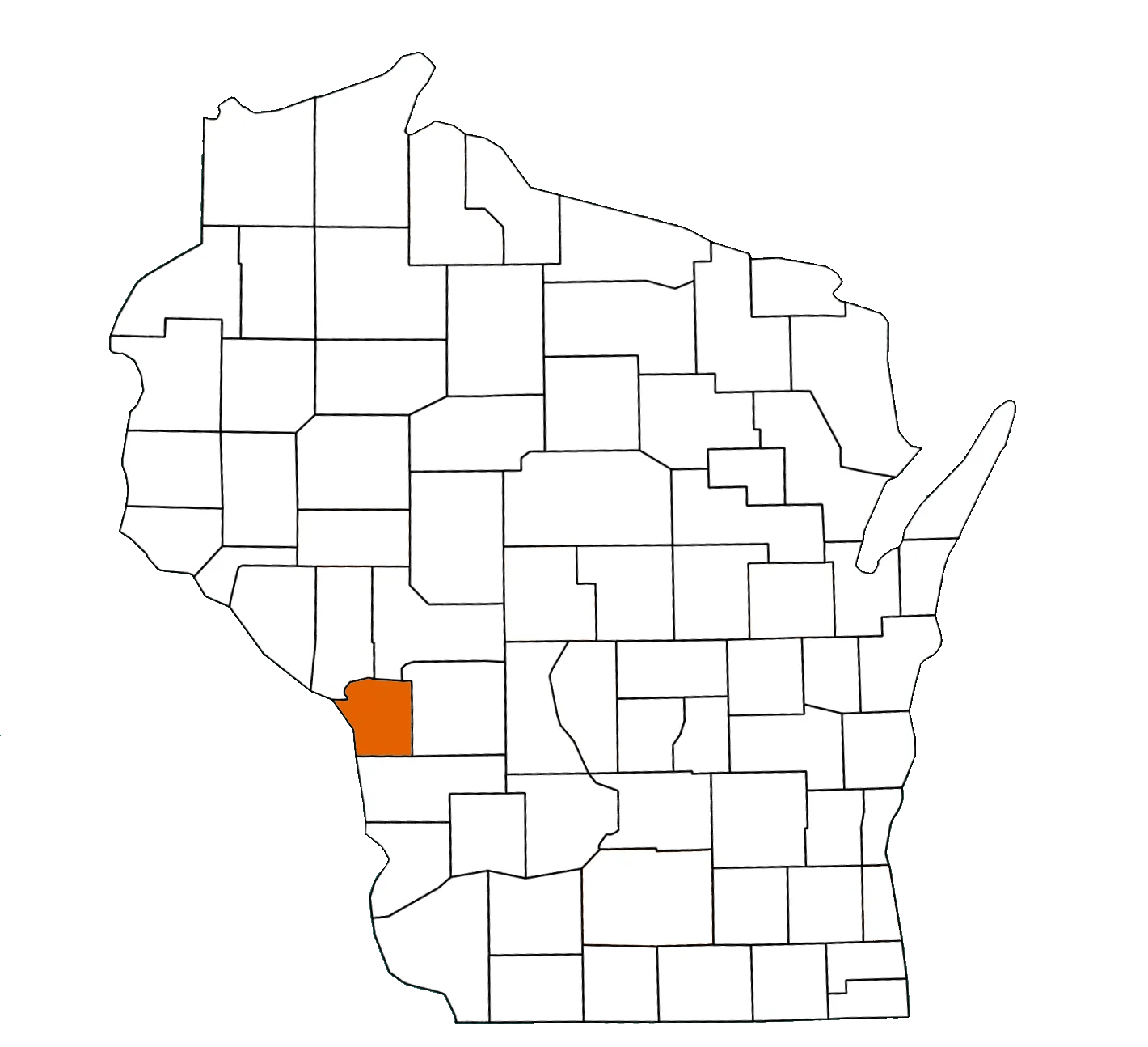 La Crosse County Wisconsin Equality Map