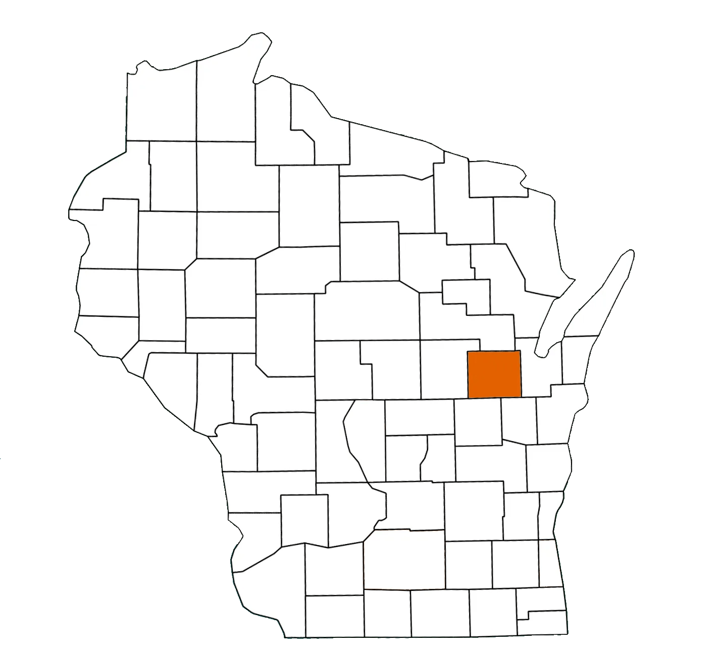 Outagamie County Wisconsin Equality Map