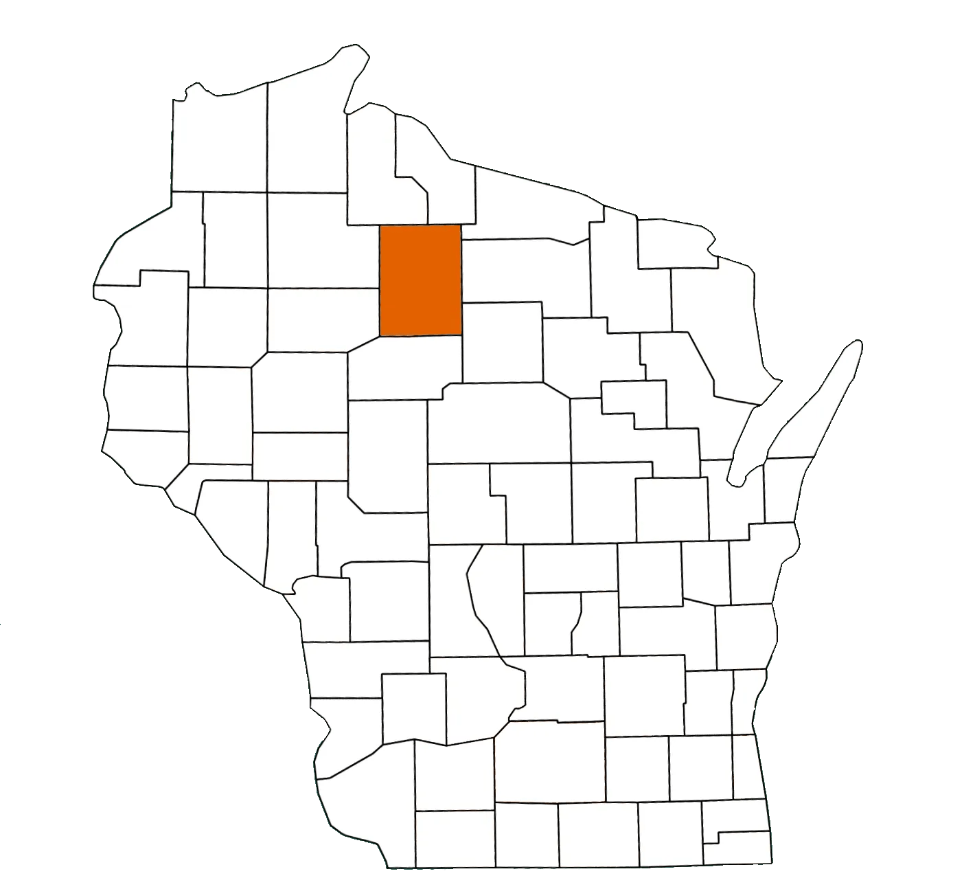 Price County Wisconsin Equality Map