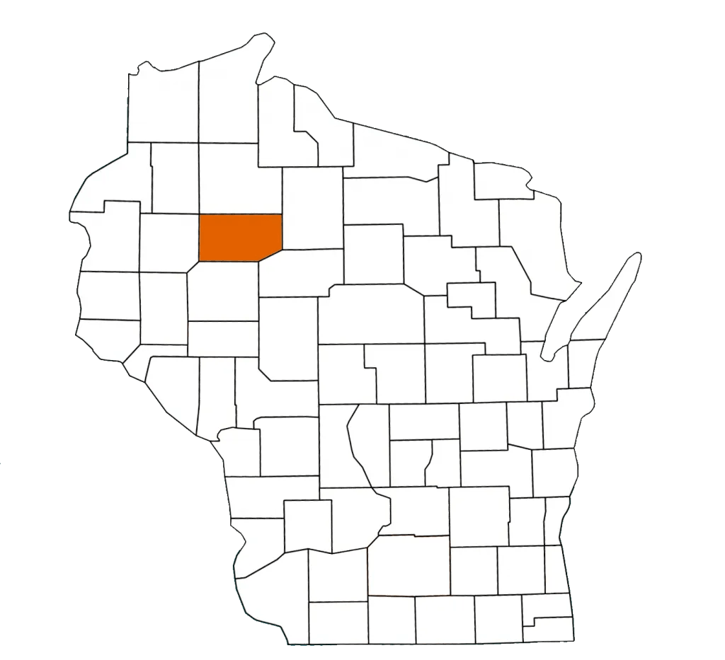 Rusk County Wisconsin Equality Map