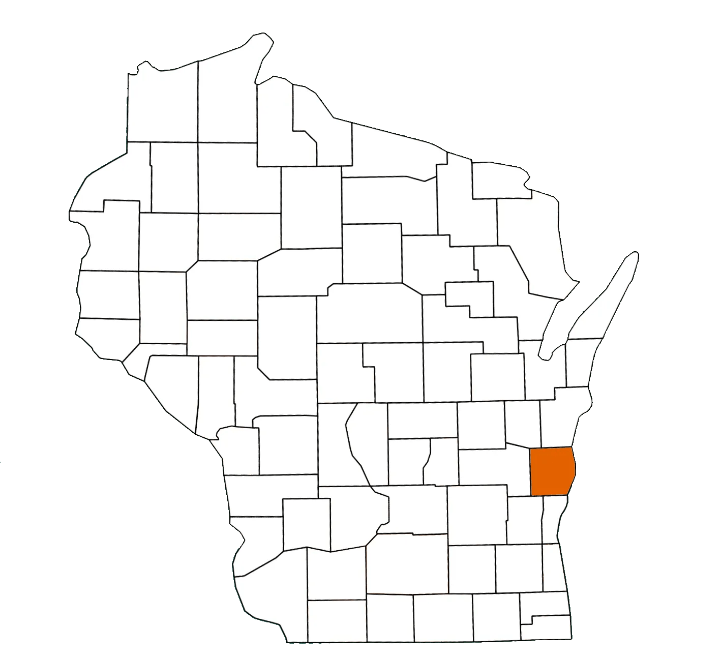 Sheboygan County Wisconsin Equality Map