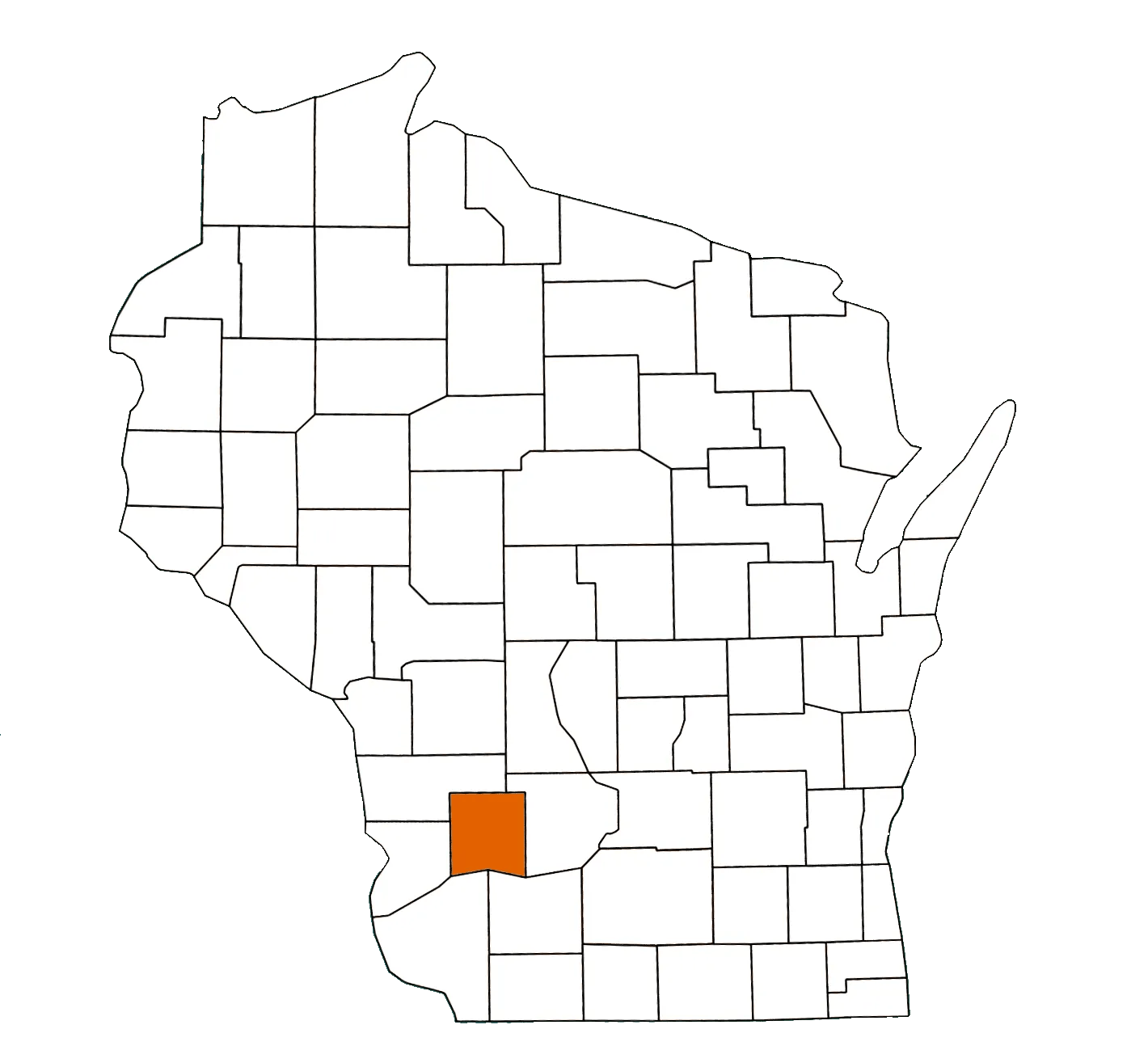 Richland County Wisconsin Equality Map