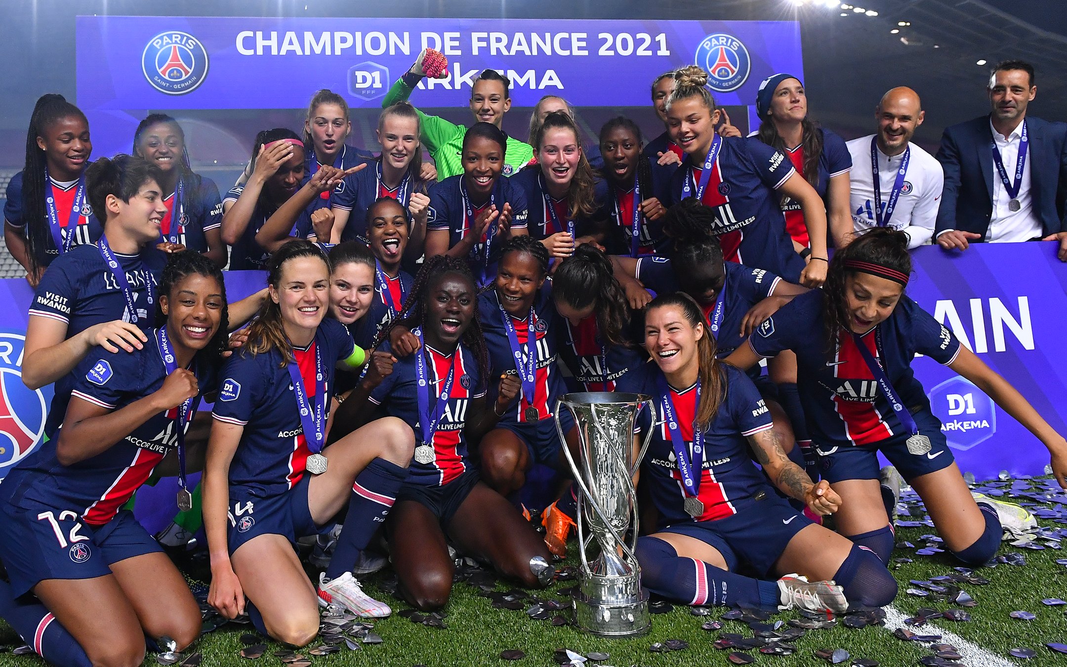PSG wins French league title, ending Lyon’s 14season run Equalizer