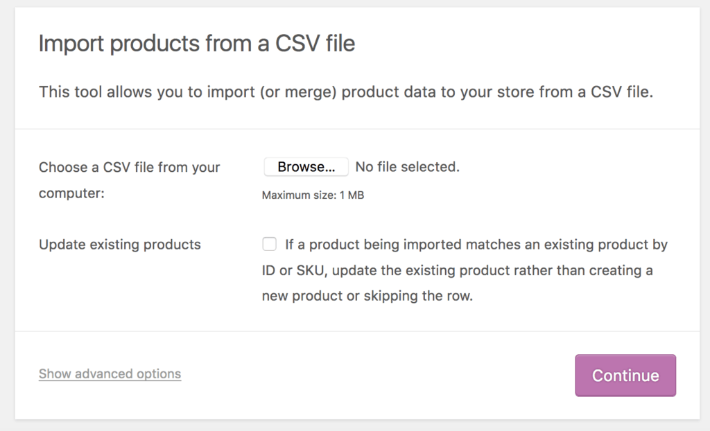 Import Products Into EqualServing